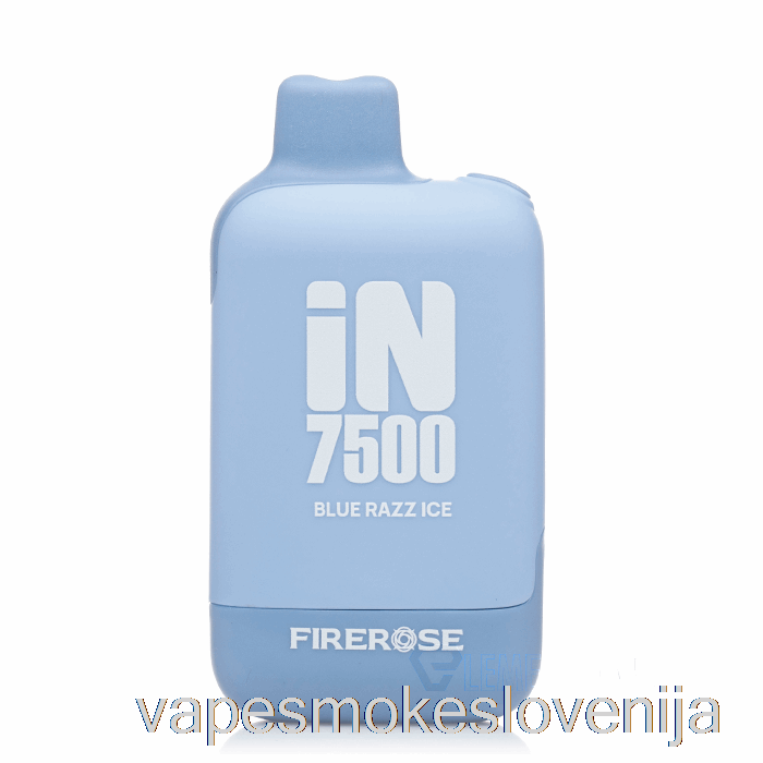 Vape Za Enkratno Uporabo Firerose In7500 Disposable Blue Razz Ice